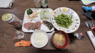 食べることしか楽しみのない日々。