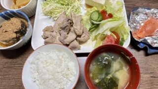 焼肉定食です。