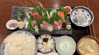 刺身がうまい定食