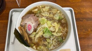 中華麺野菜トッピング