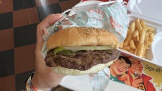 アメリカンなハンバーガー！