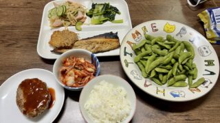 ホッケにハンバーグにアジフライと（笑）