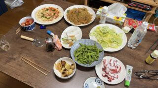 日曜は早めにご飯、早く寝る！