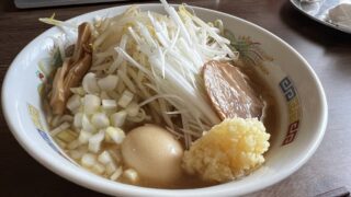 昼はラーメンでした（笑）