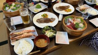 お刺身、旨し。