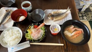 カニ味噌汁最高。‼️