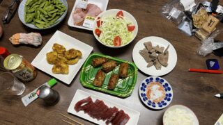 仕事した休日は，飲み