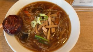 寒いから、さんらーめん大盛りと水餃子